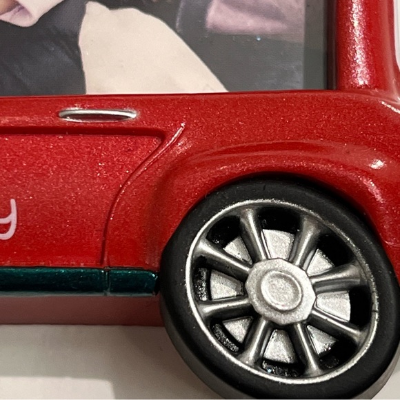 HALLMARK Keepsake Ornament 2011 Our Family Photo Holder Tree On Red Car Lot Of 2 - Picture 12 of 14